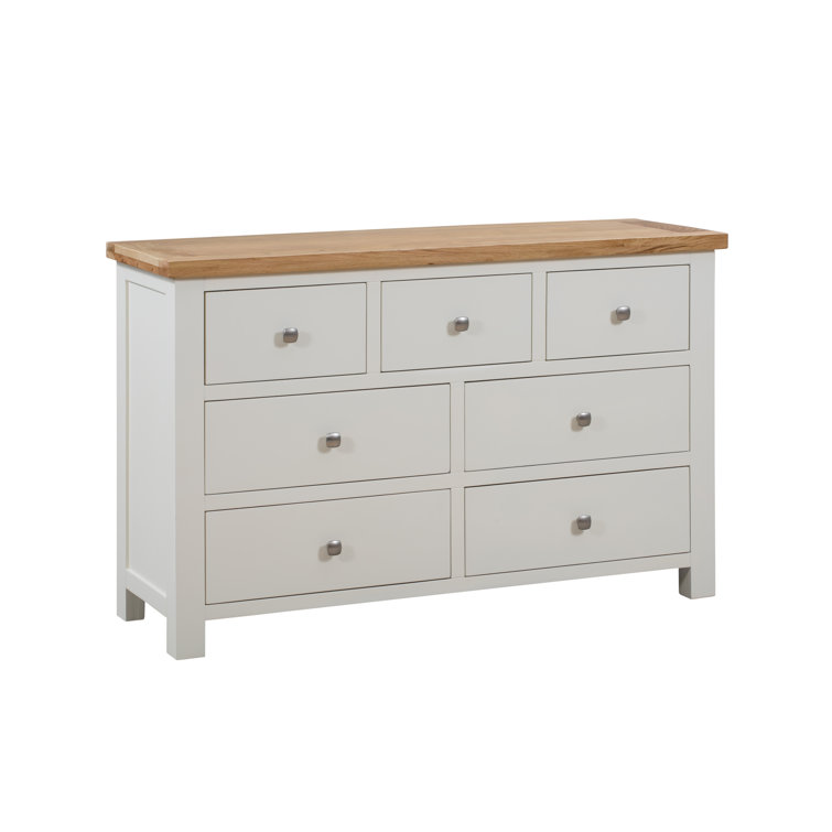 August Grove Oxford 7 Drawer Chest of Drawers Wayfair.co.uk